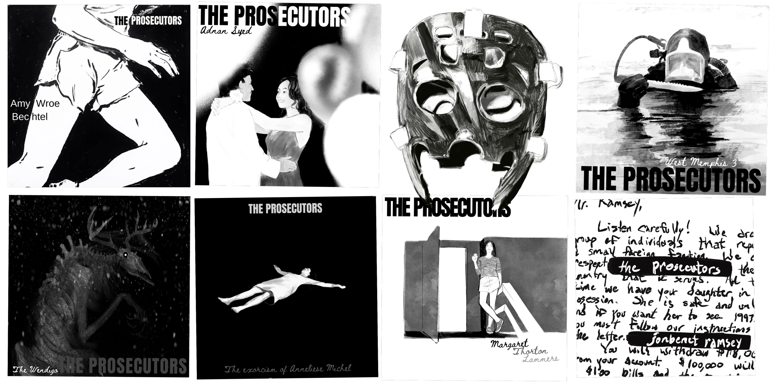 Selected work for The Prosecutors Podcast