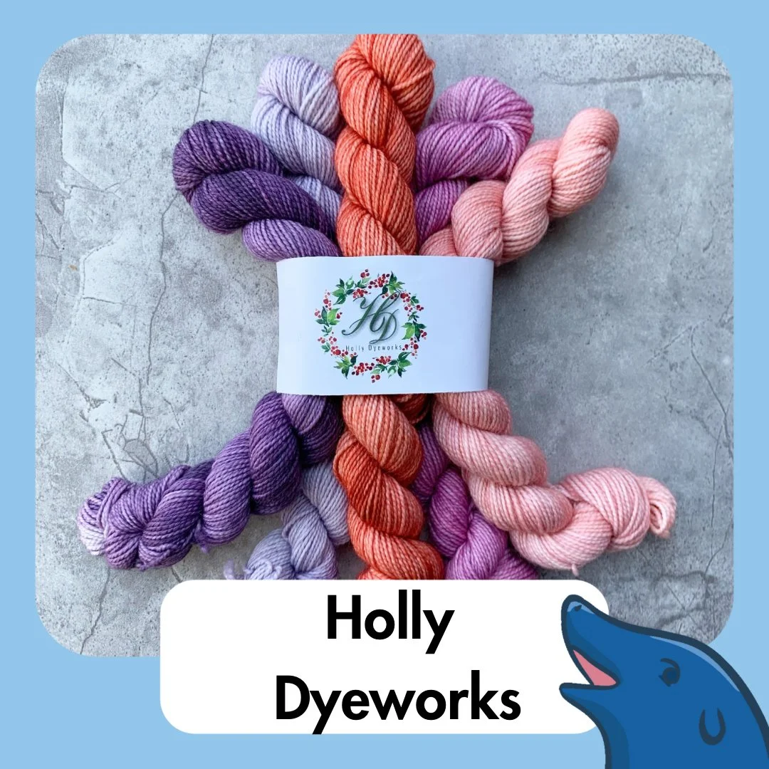 Introducing our Scenic Stitches Spectacle Vendor:

&ldquo;Holly Dyeworks believes in telling a story through color and fiber. Eve Hildebrandt (Holly) is a indie yarn dyer and pattern designer grew up in Red Bank, TN; but now is based in Huntsville, A