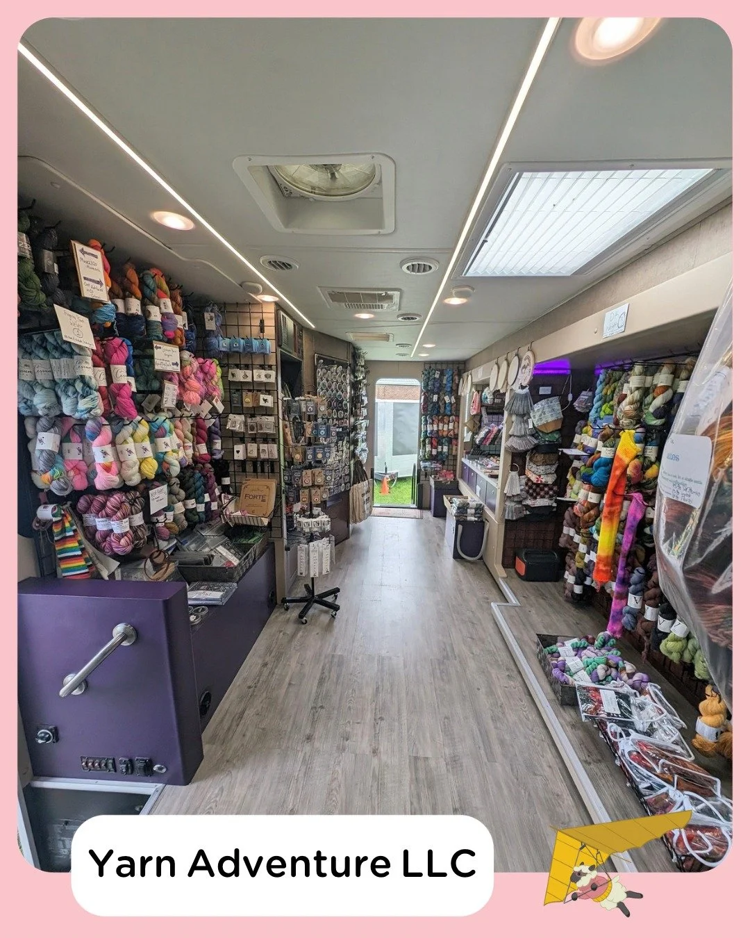 @yarnadventuretruck will be vending at the 2026 Scenic Stitches Fiber Festival! Check out their booth on Saturday, February 28 and Sunday, March 1 at the Chattanooga Convention Center. 

Discounted day and weekend passes on sale now - prices increase