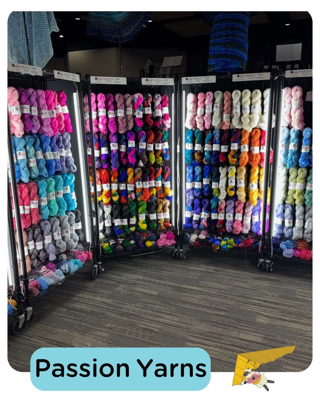 @passion_yarns will be vending at the 2026 Scenic Stitches Fiber Festival! Check out their booth on Saturday, February 28 and Sunday, March 1 at the Chattanooga Convention Center. 

Discounted day and weekend passes on sale now - prices increase at t