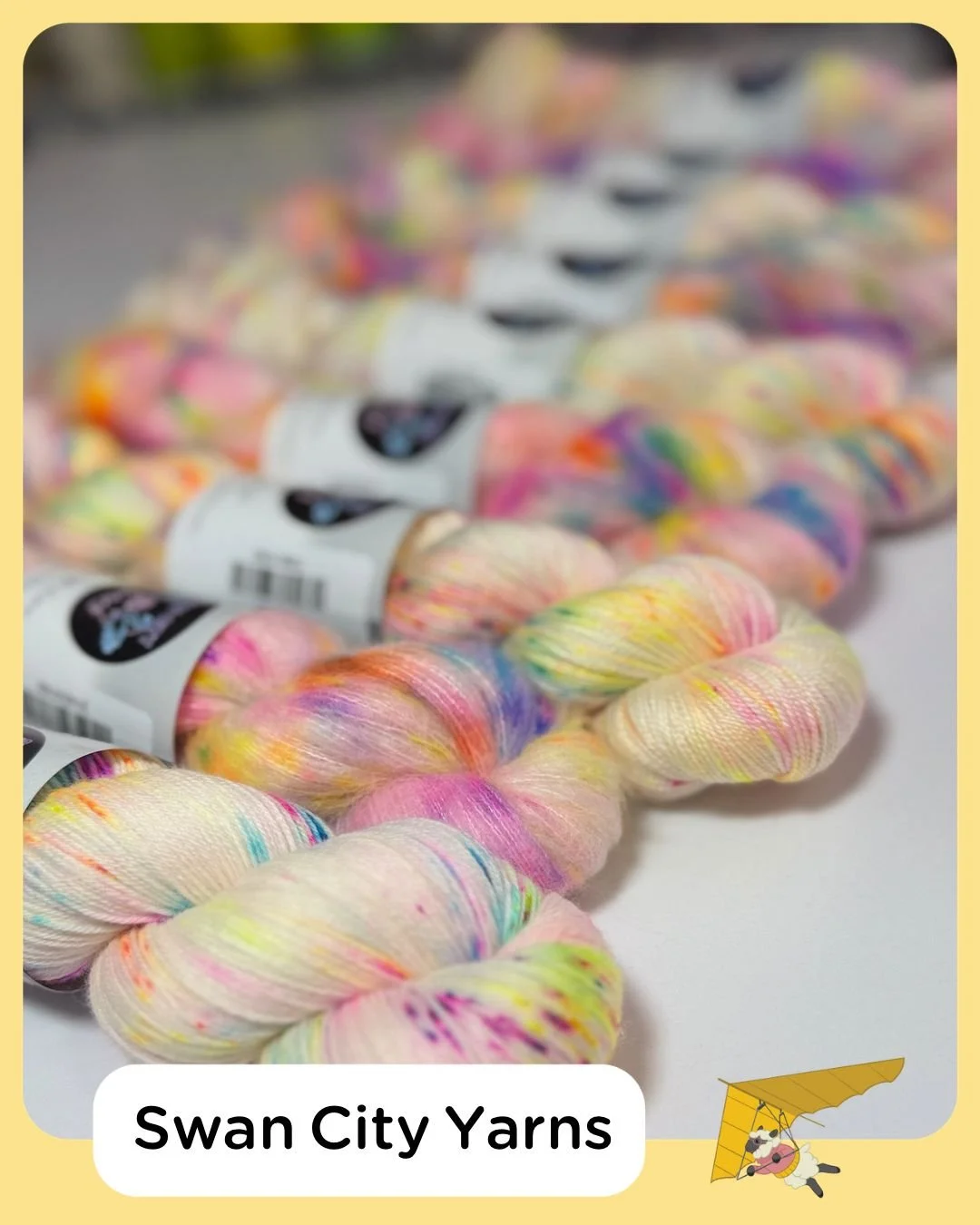 @swancityyarns will be vending at the 2026 Scenic Stitches Fiber Festival! Check out their booth on Saturday, February 28 and Sunday, March 1 at the Chattanooga Convention Center. 

Discounted day and weekend passes on sale now - prices increase at t