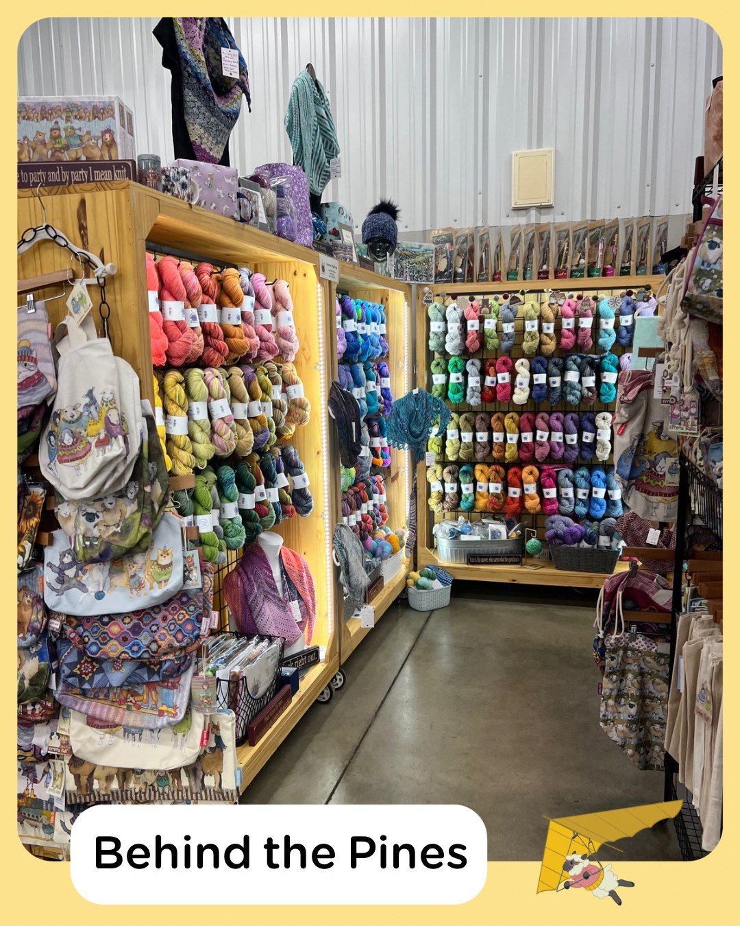 @behindthepinesyarn will be vending at the 2026 Scenic Stitches Fiber Festival! Check out their booth on Saturday, February 28 and Sunday, March 1 at the Chattanooga Convention Center. 

Discounted day and weekend passes on sale now - prices increase