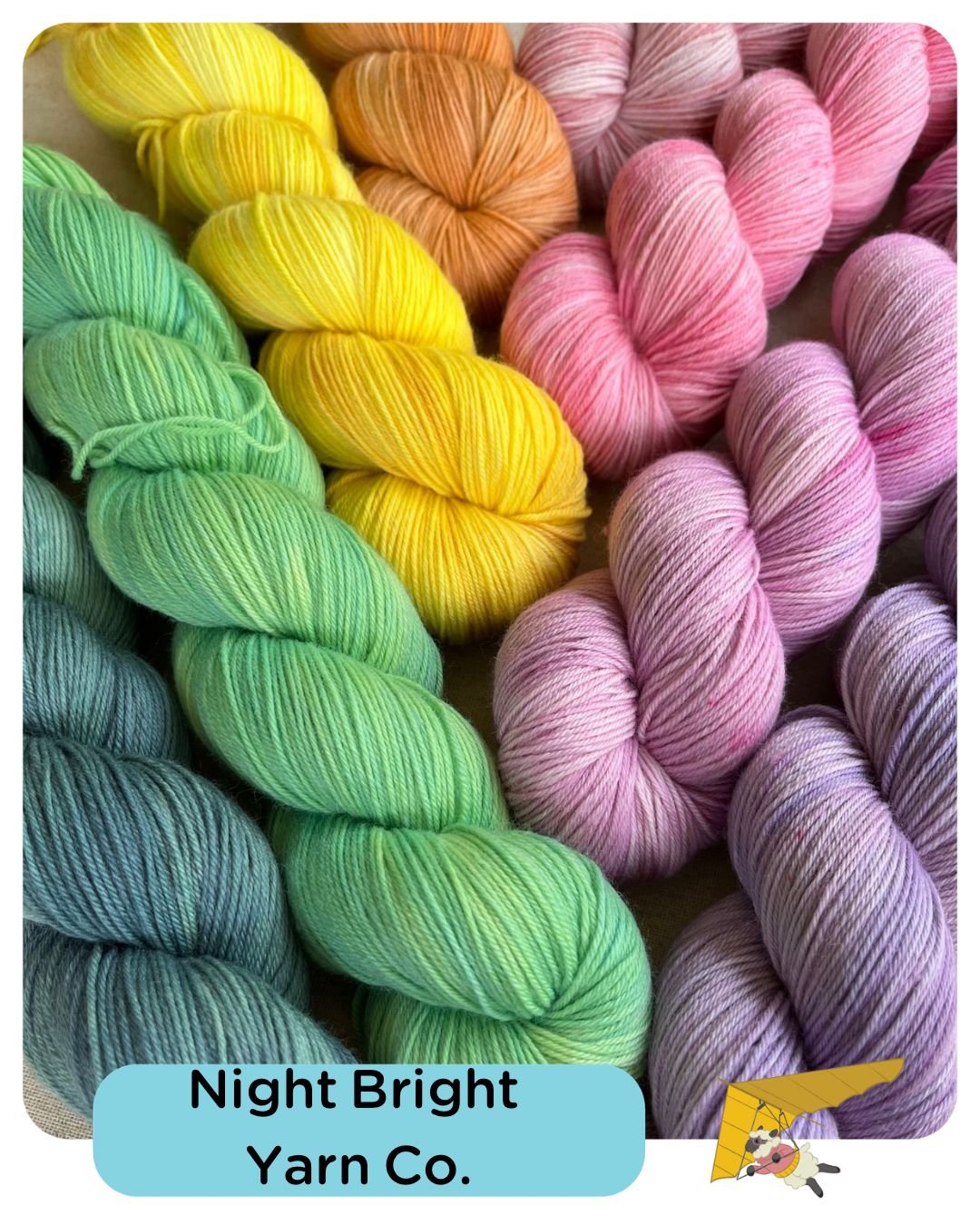 @nightbrightyarnco will be vending at the 2026 Scenic Stitches Fiber Festival! Check out their booth on Saturday, February 28 and Sunday, March 1 at the Chattanooga Convention Center. 

Discounted day and weekend passes on sale now - prices increase 