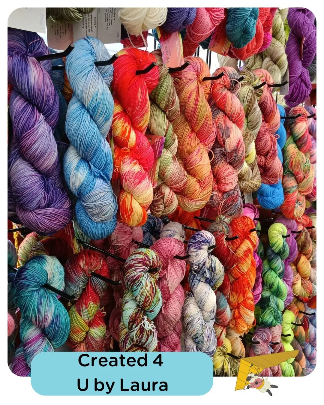 @created4ubylaura will be vending at the 2026 Scenic Stitches Fiber Festival! Check out their booth on Saturday, February 28 and Sunday, March 1 at the Chattanooga Convention Center. 

Discounted day and weekend passes on sale now - prices increase a