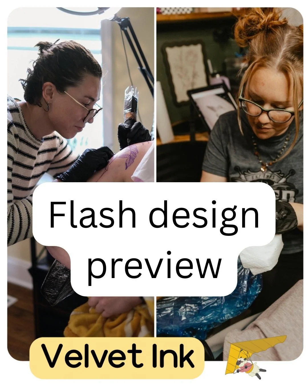 Flash Tattoo Preview! 😍

We&rsquo;re so excited to have @velvetink.tattoo at this year&rsquo;s festival! As requested, here is a preview of some of the flash designs. 

**These are not all of the designs that will be available during the fiber festi