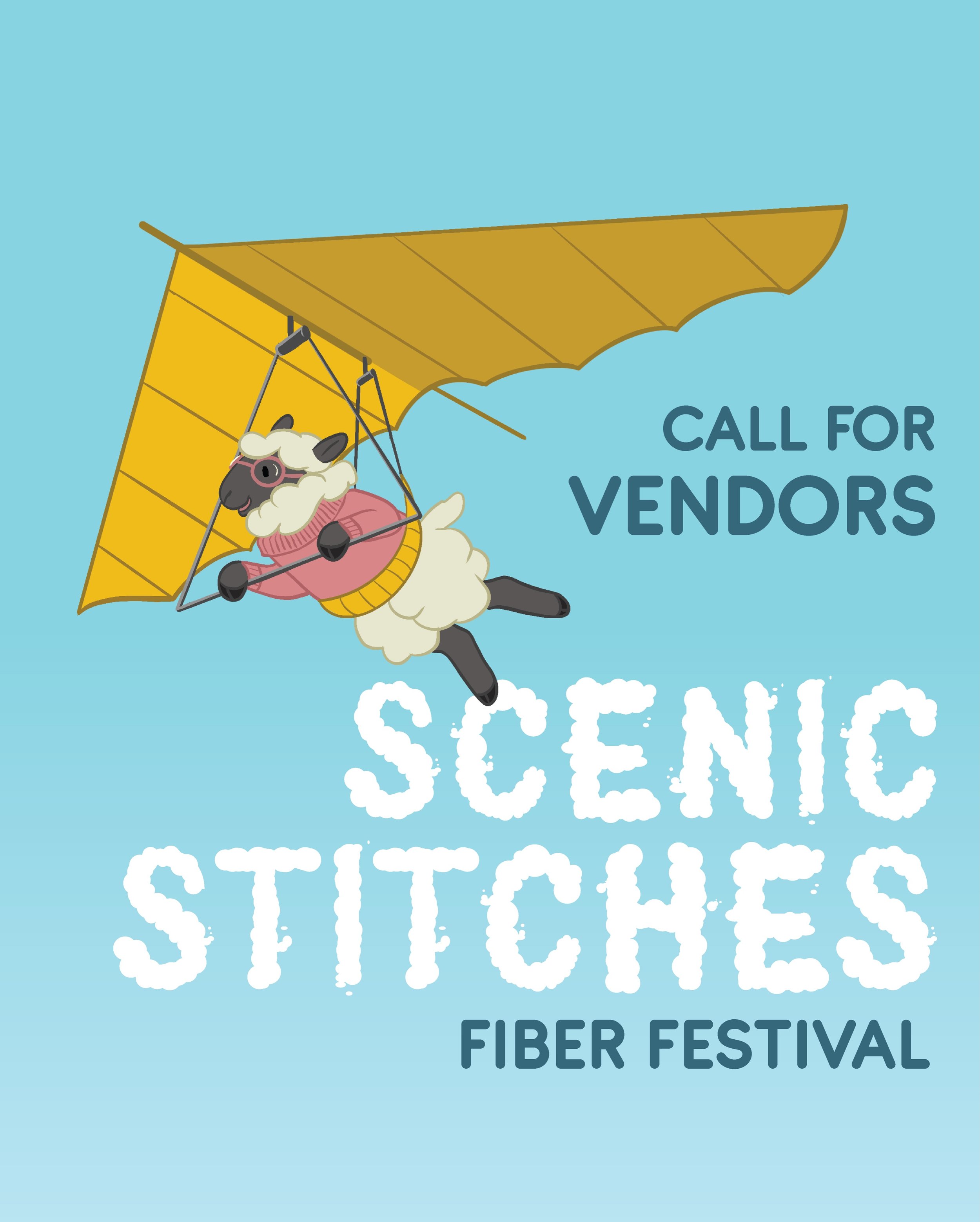 Vendor application for the 2027 Scenic Stitches Fiber Festival are now open! 🥳

We&rsquo;ll be at Camp Jordan Arena next year (did someone say free parking?!) on February 27-28, 2027 with setup on Friday, February 26. 

Find out more and fill out yo