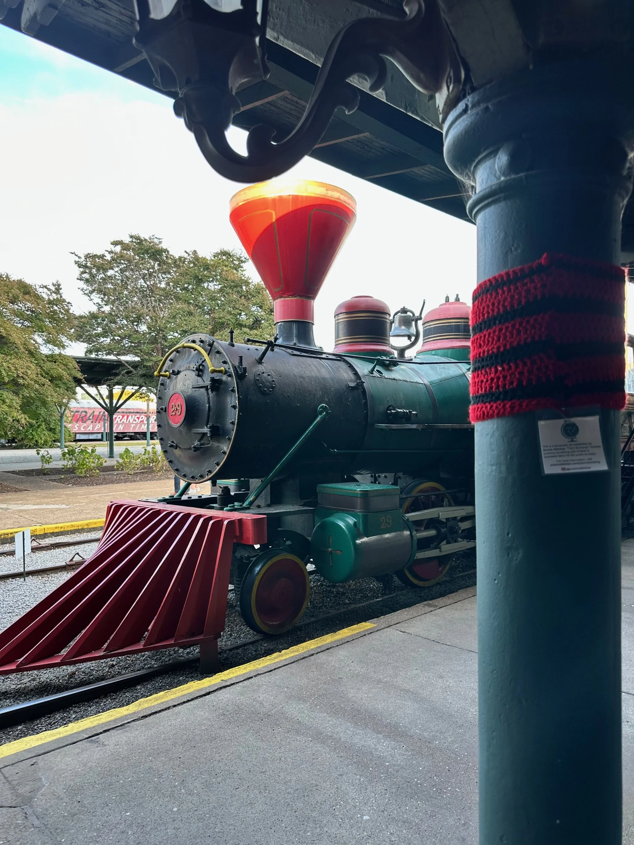 Temporary installation at the Chattanooga Choo Choo for the Chattanooga Jazz Festival, October 2025