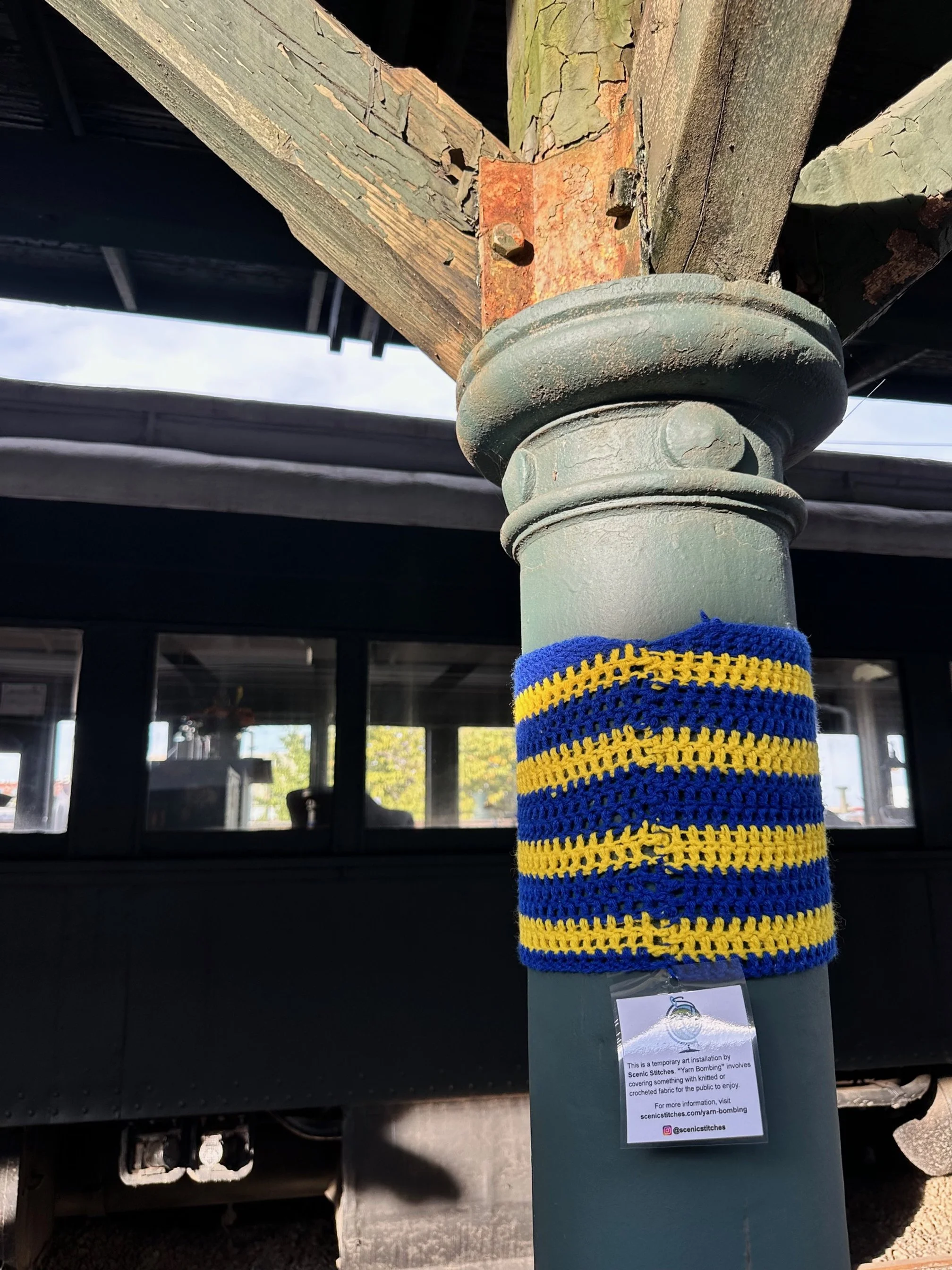 Temporary installation at the Chattanooga Choo Choo for the Chattanooga Jazz Festival, October 2025