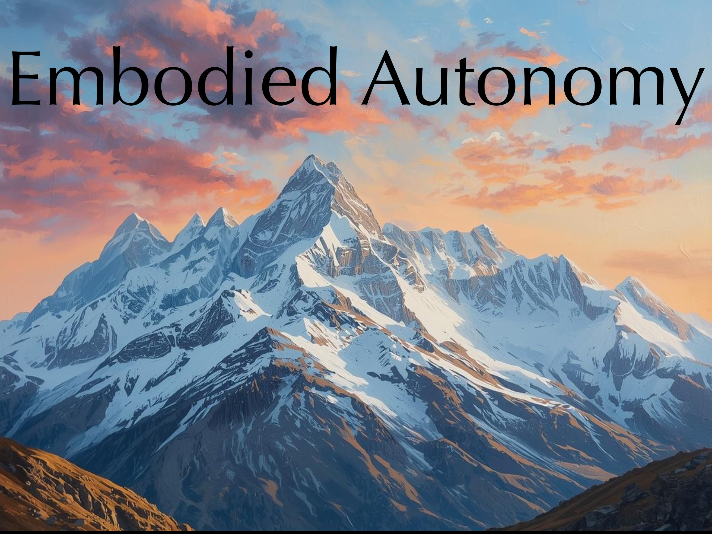 Embodied Autonomy