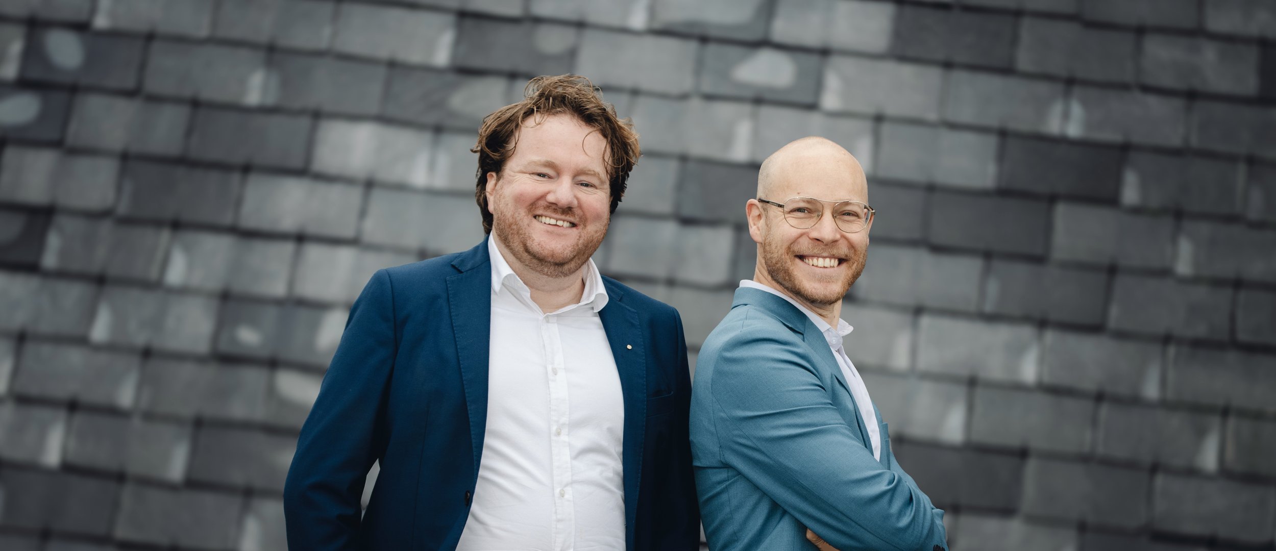 Founders of SPINNOV: Chris Heger and Sjef Fransen. Photo courtesy of SPINNOV