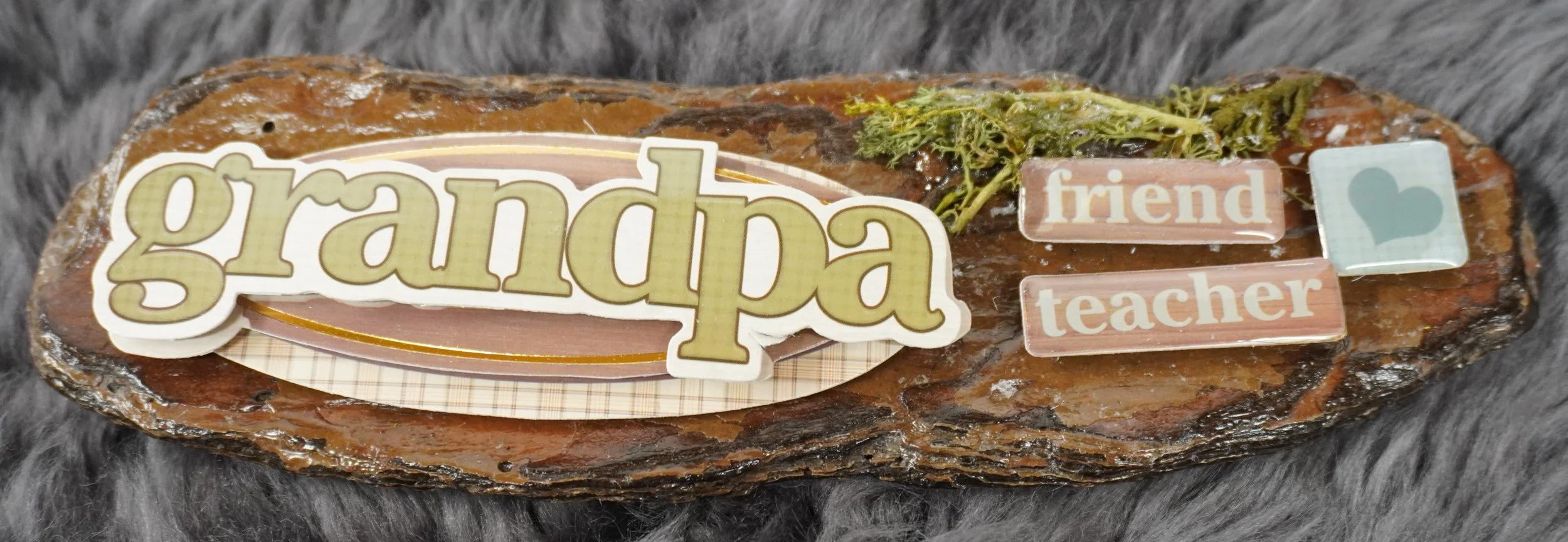 Grandpa's Rustic Keepsake Driftwood