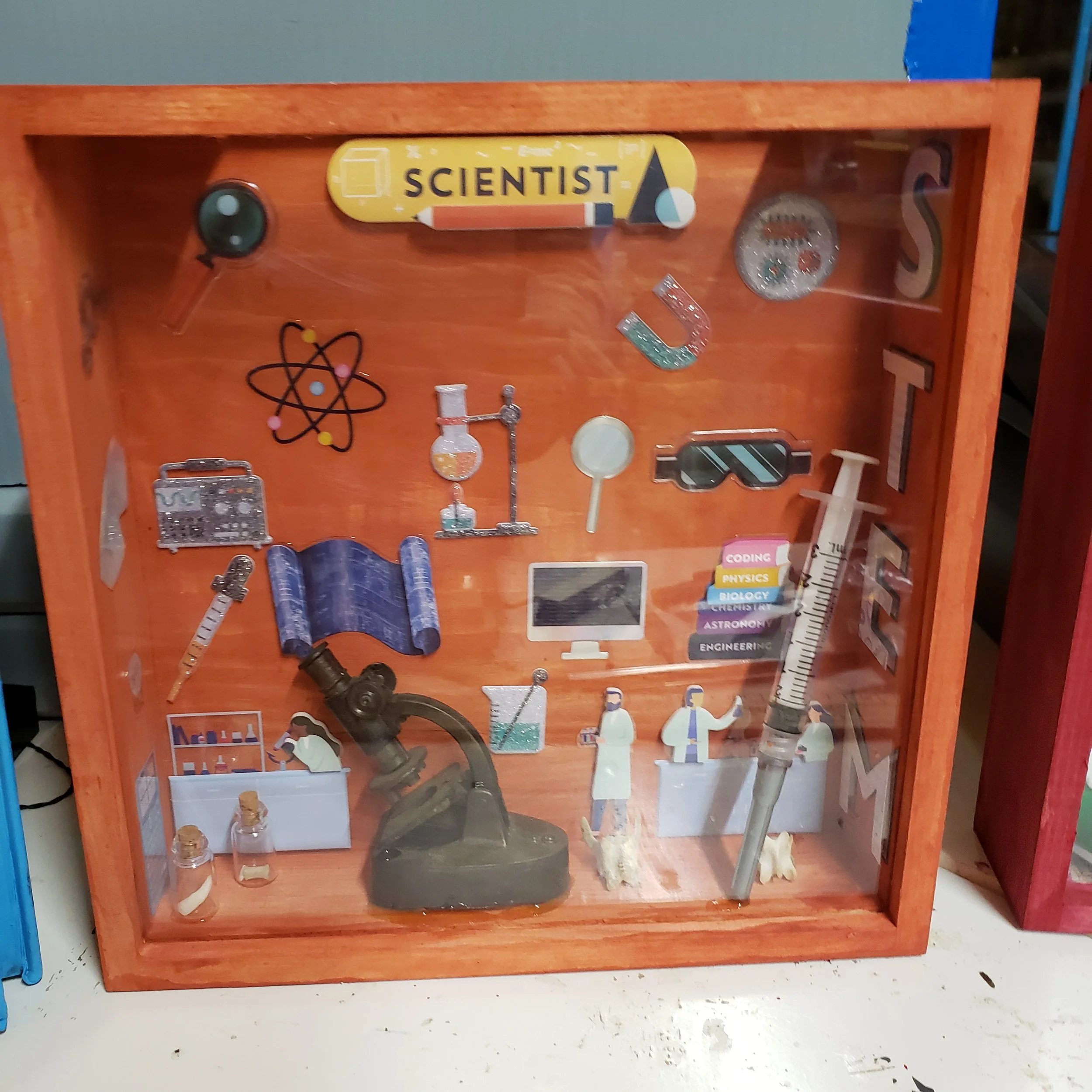 STEM Scientist Diorama