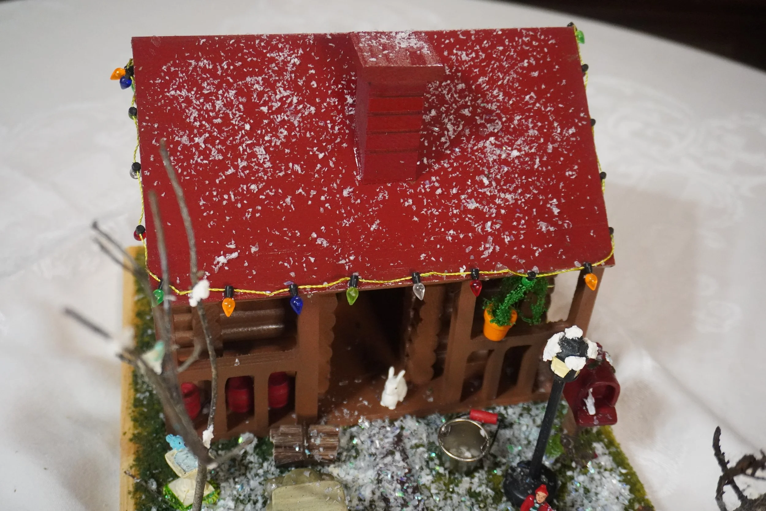 Fun in the Snow Diorama