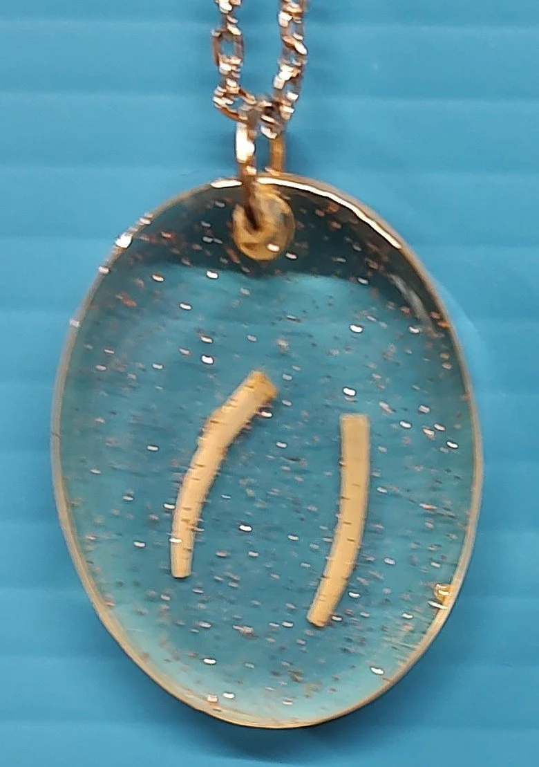 Mystical Natural Rib Bones Pendant