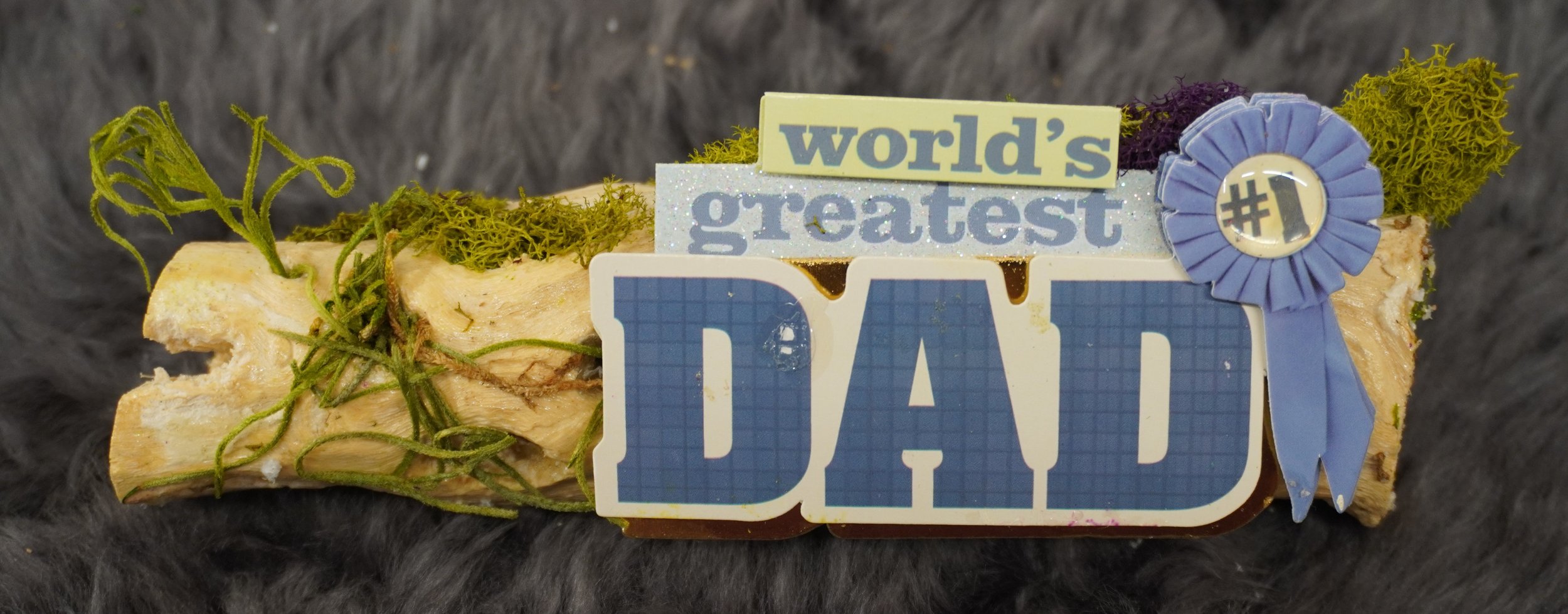 World's Greatest Dad Driftwood