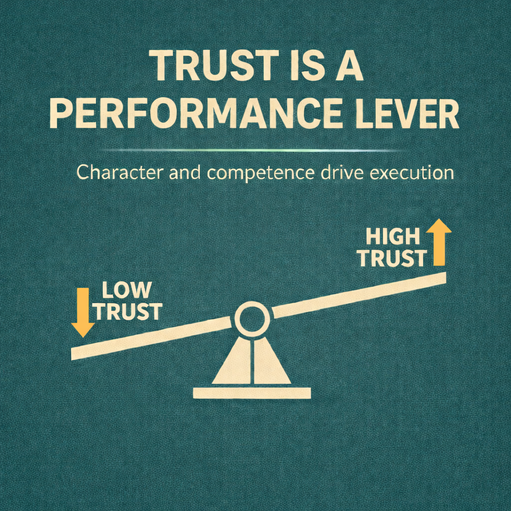 Trust Is a Performance Lever (Not a Cultural Nice-to-Have)