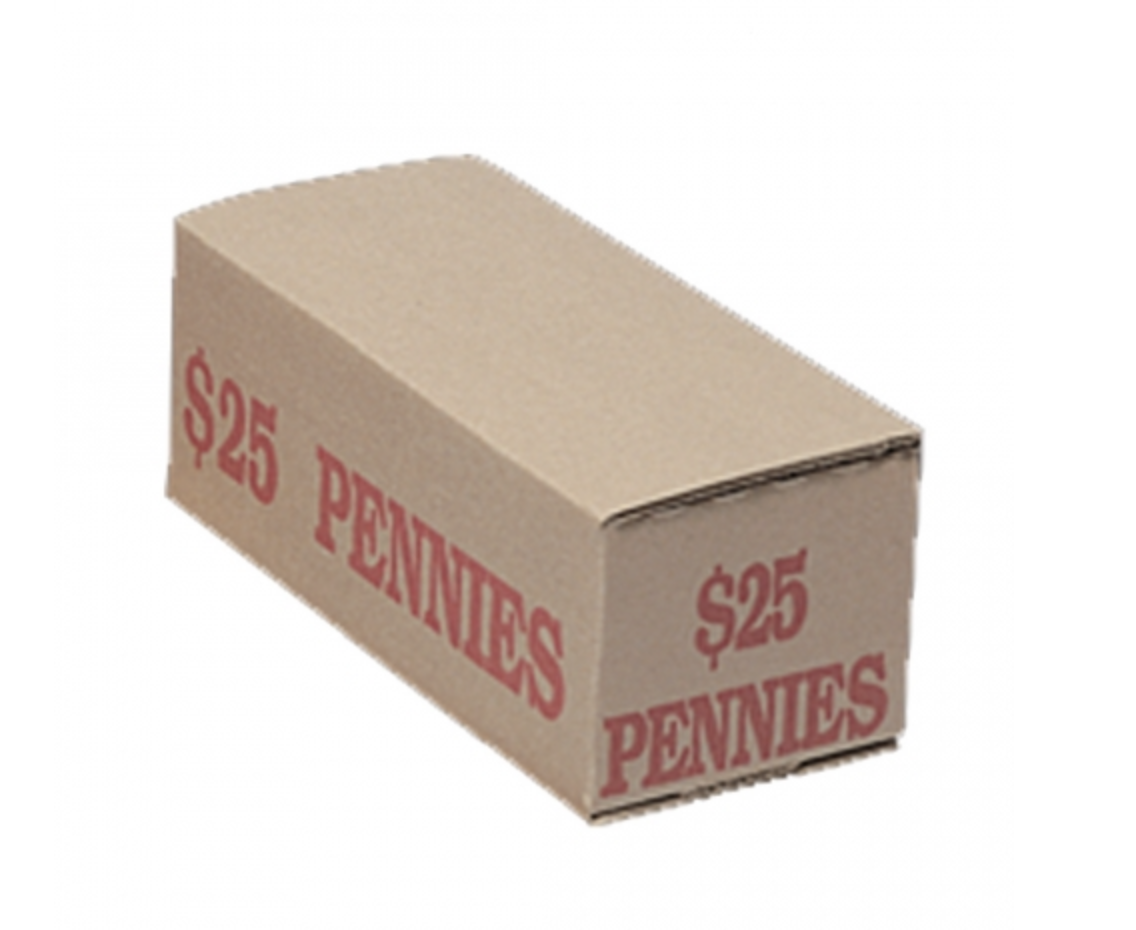 Coin Storage and Shipping Boxes - Pennies