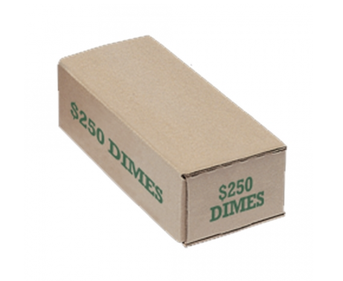 Coin Storage and Shipping Boxes - Dimes
