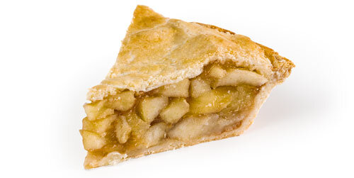 Pictured above is our Two-Crust Apple Pie in Gourmet configuration.