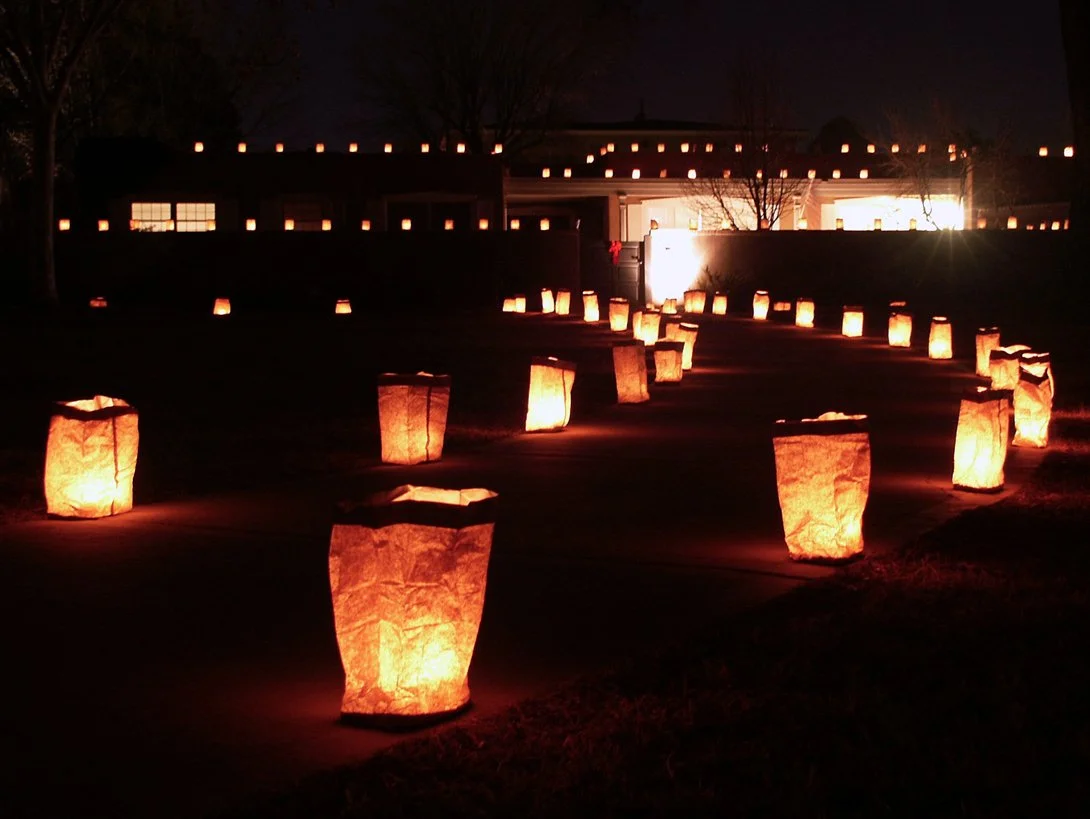 Image of Albuquerque Luminarias.