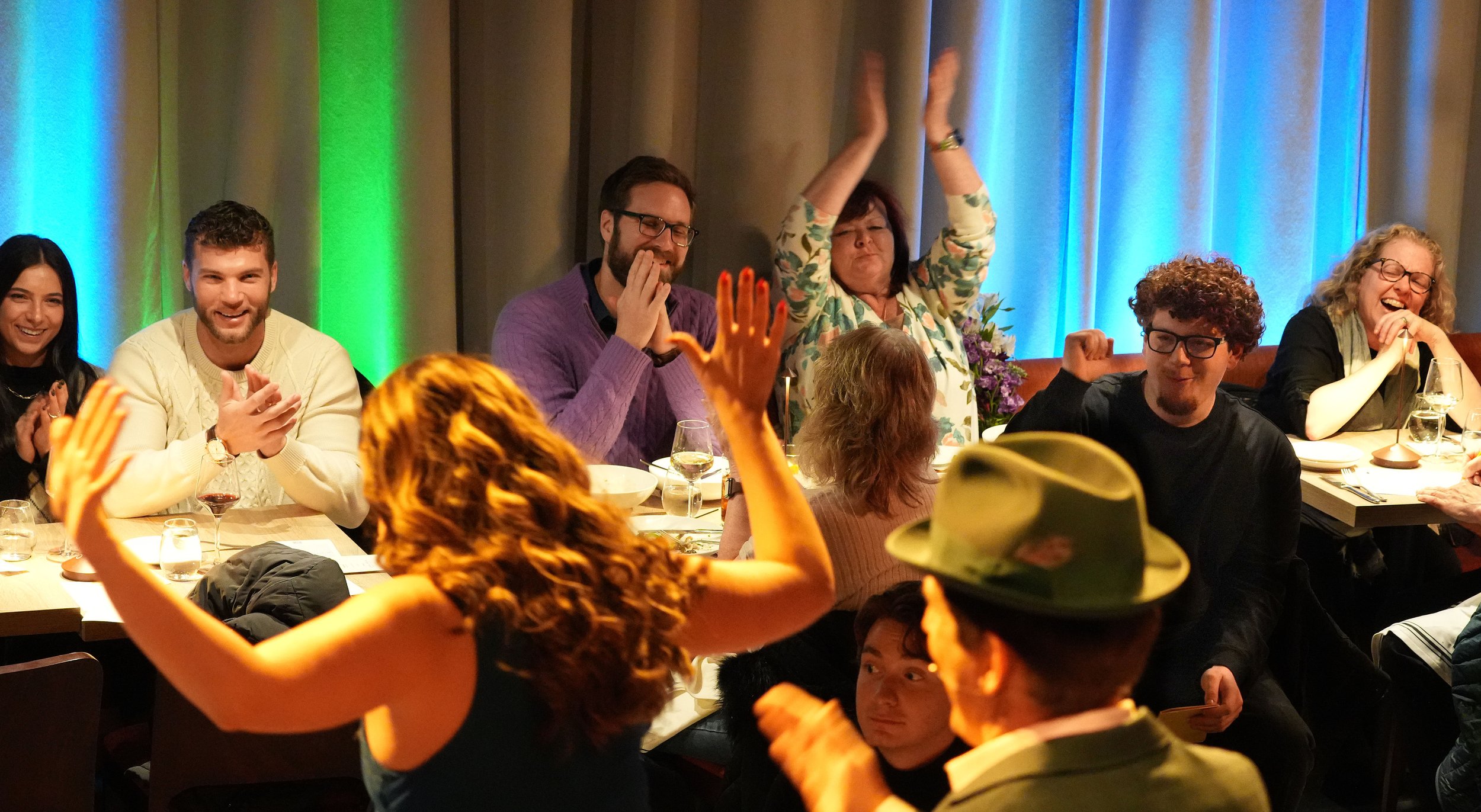 Nona's Supper Club - Audience gets involved