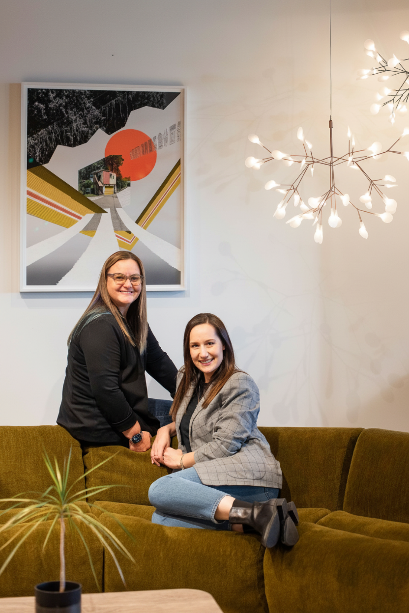 Erin Rosas and Jessica Pineda, founders of Jade Collective Interiors, Colorado interior design studio specializing in residential and luxury design