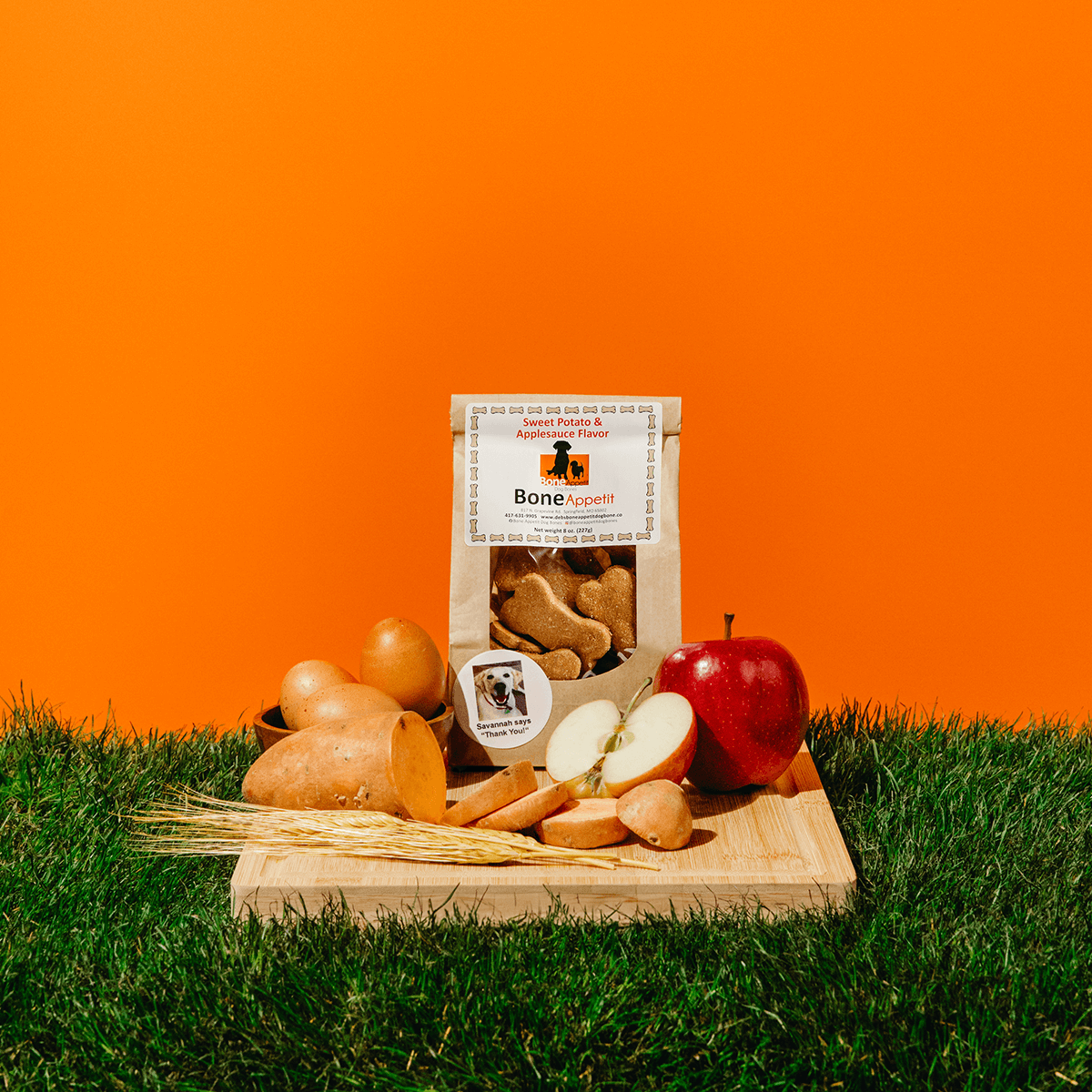 Sweet Potato & Applesauce Biscuits