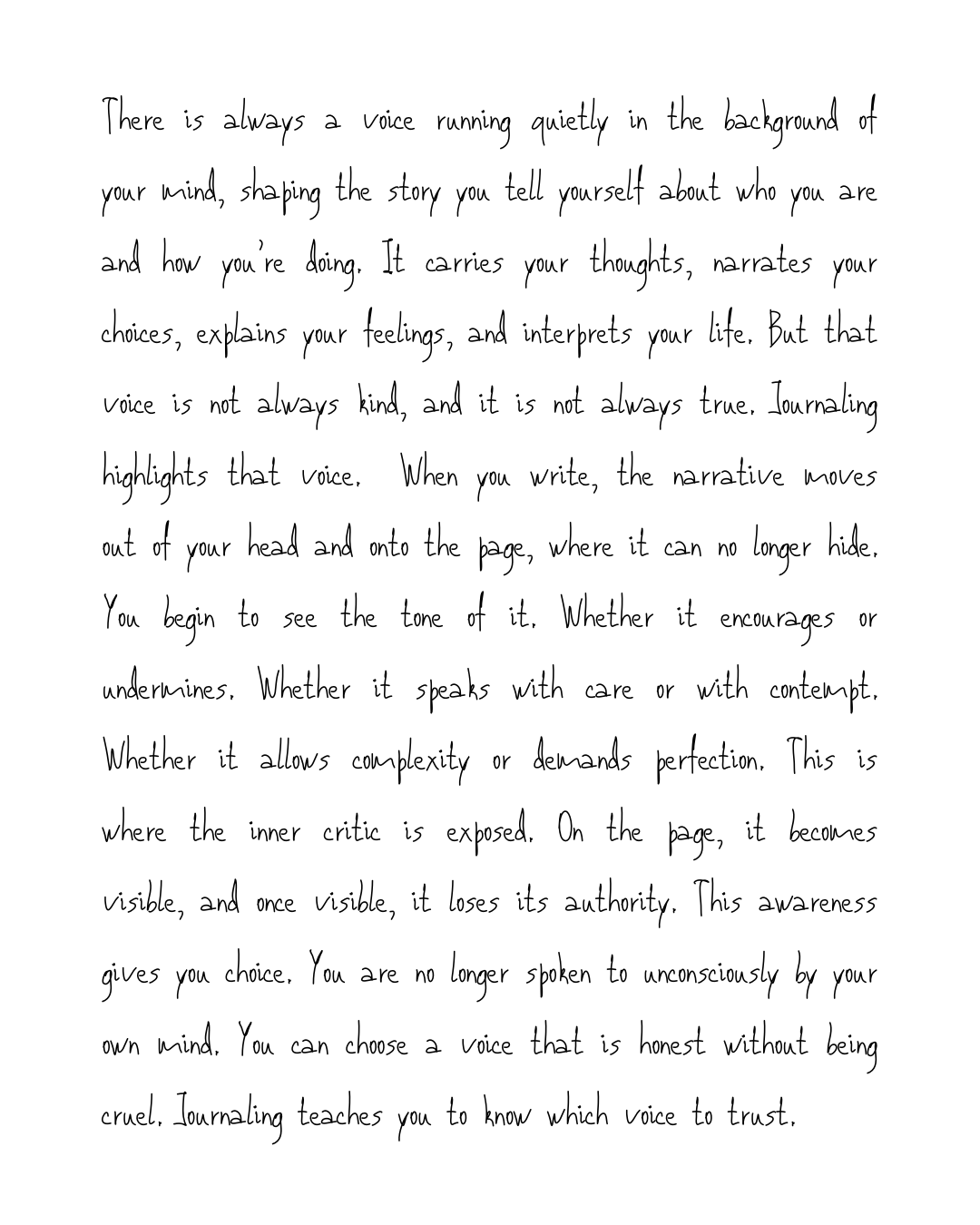 Journaling for Personal Growth — Moving Forward Word by Word