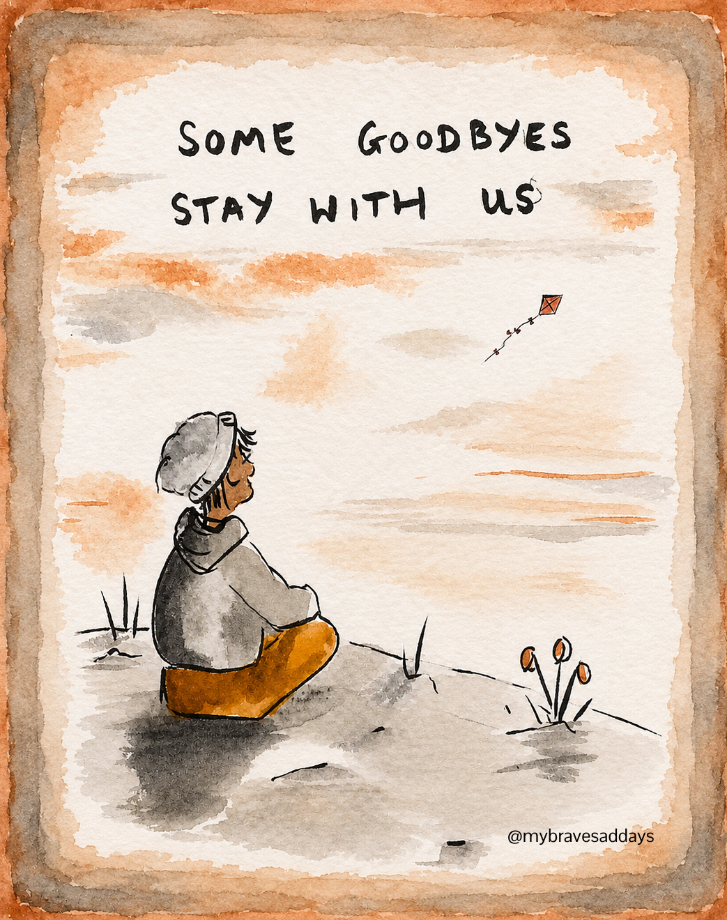 Some goodbyes stay with us