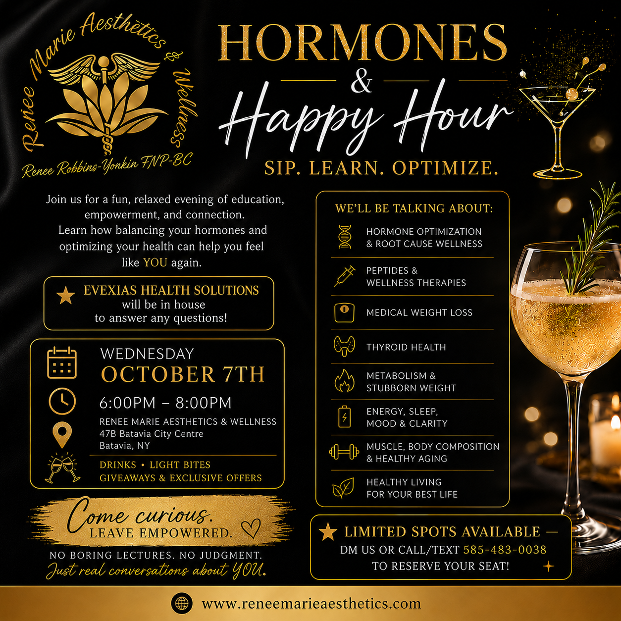 Hormones & Happy Hour
