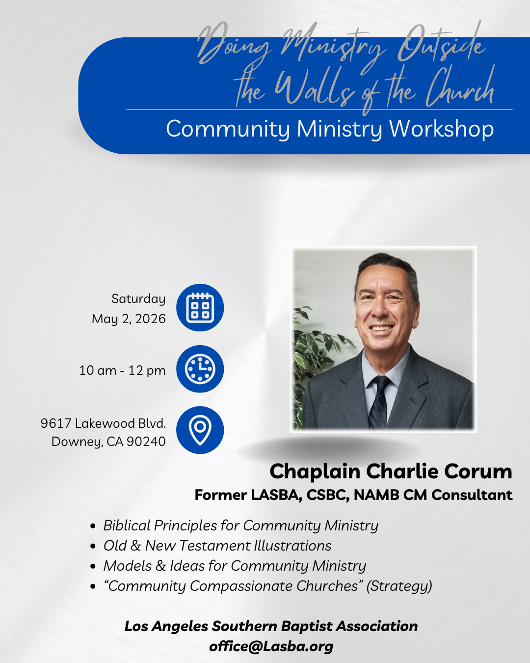 Community Ministry Workshop