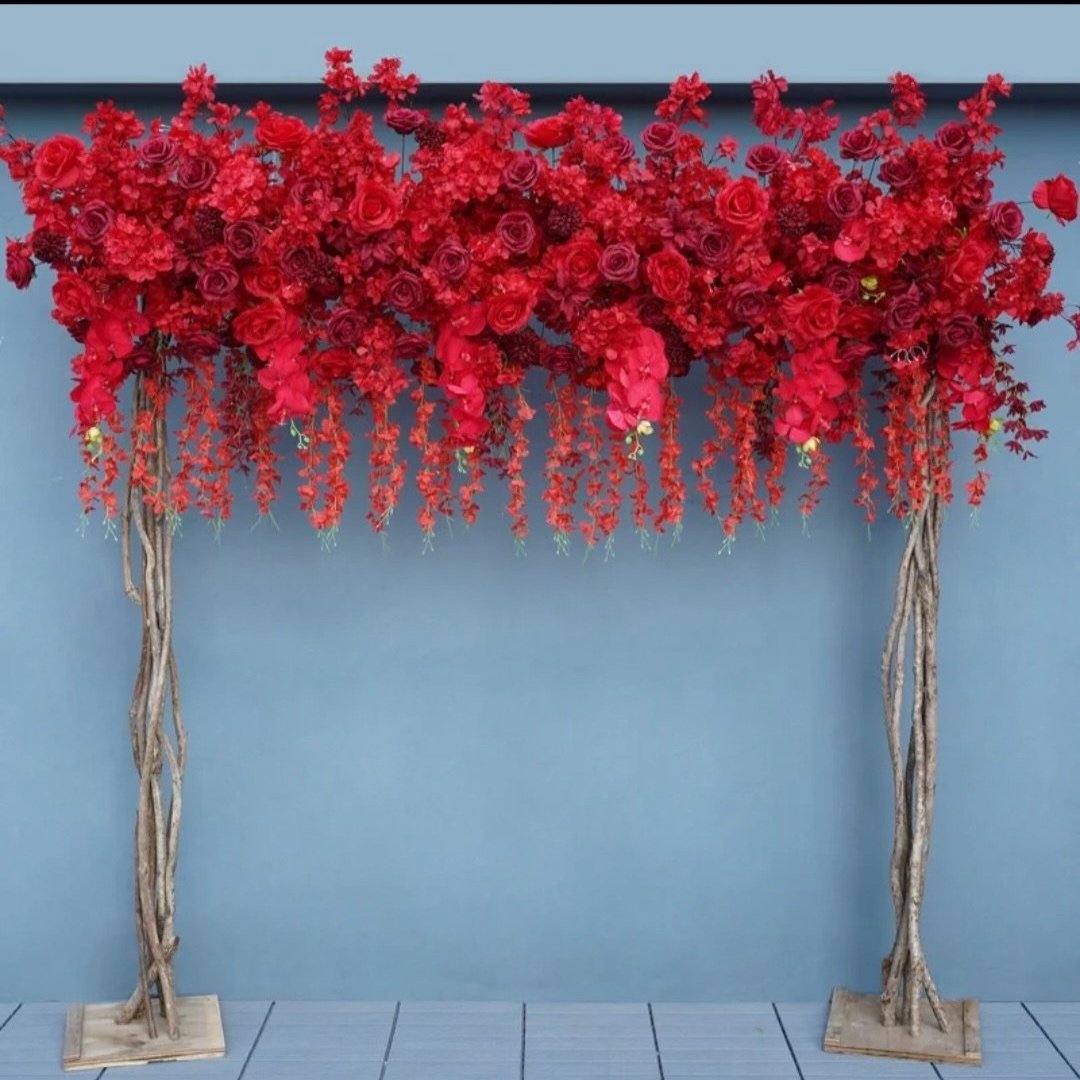 Cherry Blossom Hanging Wisteria Backdrop