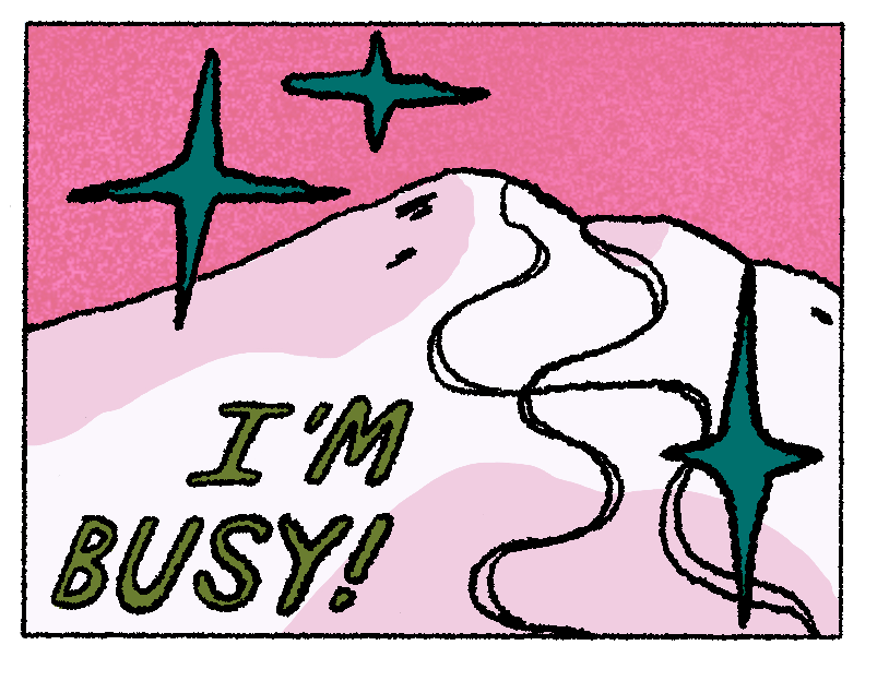 I'm Busy! Sticker