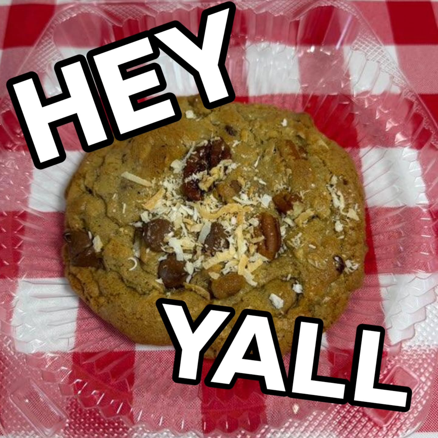 Just in time for Easter&hellip; meet our Cowgirl Cookies 🤠💐

She&rsquo;s got a little sweetness, a little crunch, and a whole lot of charm. Loaded with chocolate chips, pecans, oats, and coconut. Think of her as the rodeo queen of cookies&hellip;