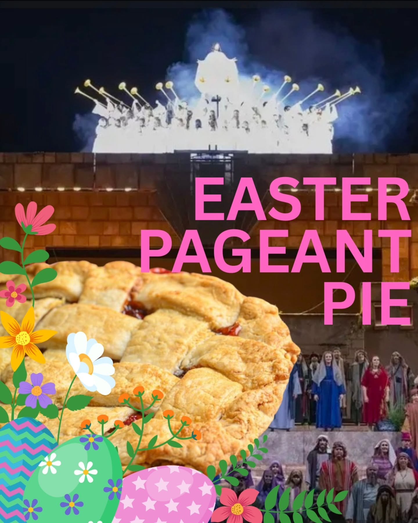 Heading to the Mesa Easter Pageant this week? 🤍

Make it even sweeter with a stop at Pied Piper for your favorite pie or cookies before the show. The perfect treat to enjoy while watching such a beautiful, Christ-centered performance.

The pageant b