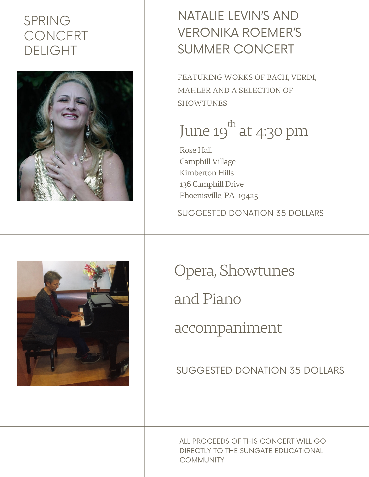 Spring Concert Delight