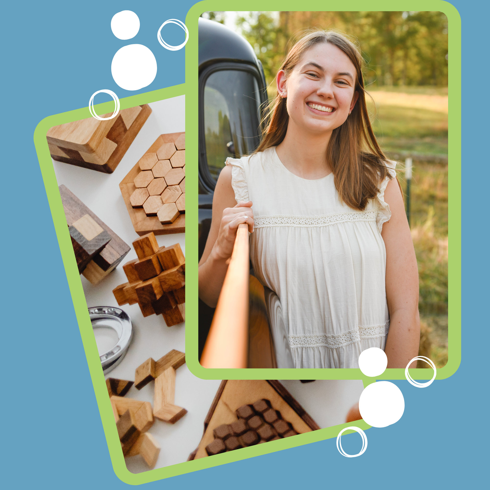 Ashley Tillery, founder and pediatric occupational therapist at Flourish Therapy Service in Athens, GA, smiling outdoors.