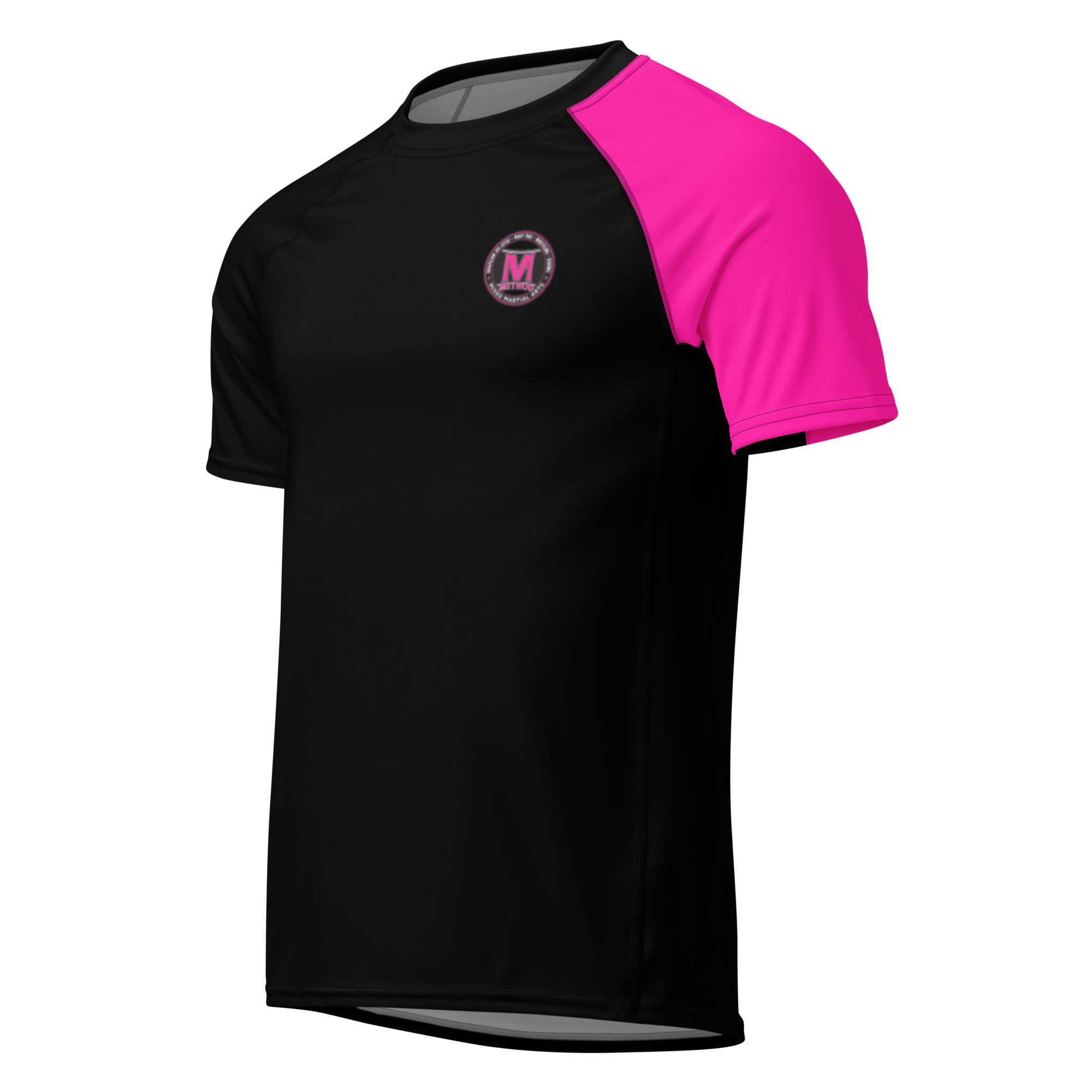 Short Sleeve Rash Guard Pink
