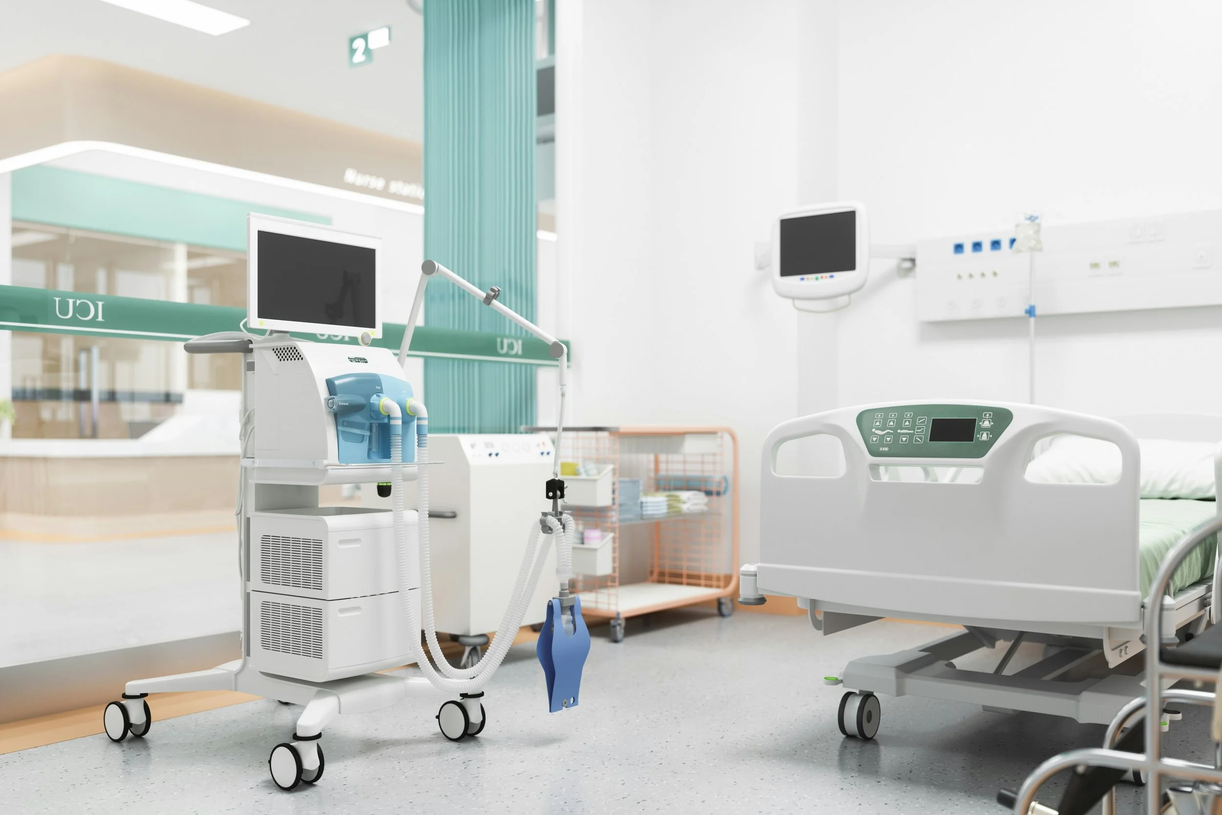 Image of hospital room. Urgent care facilities that can help in and around San Diego County.