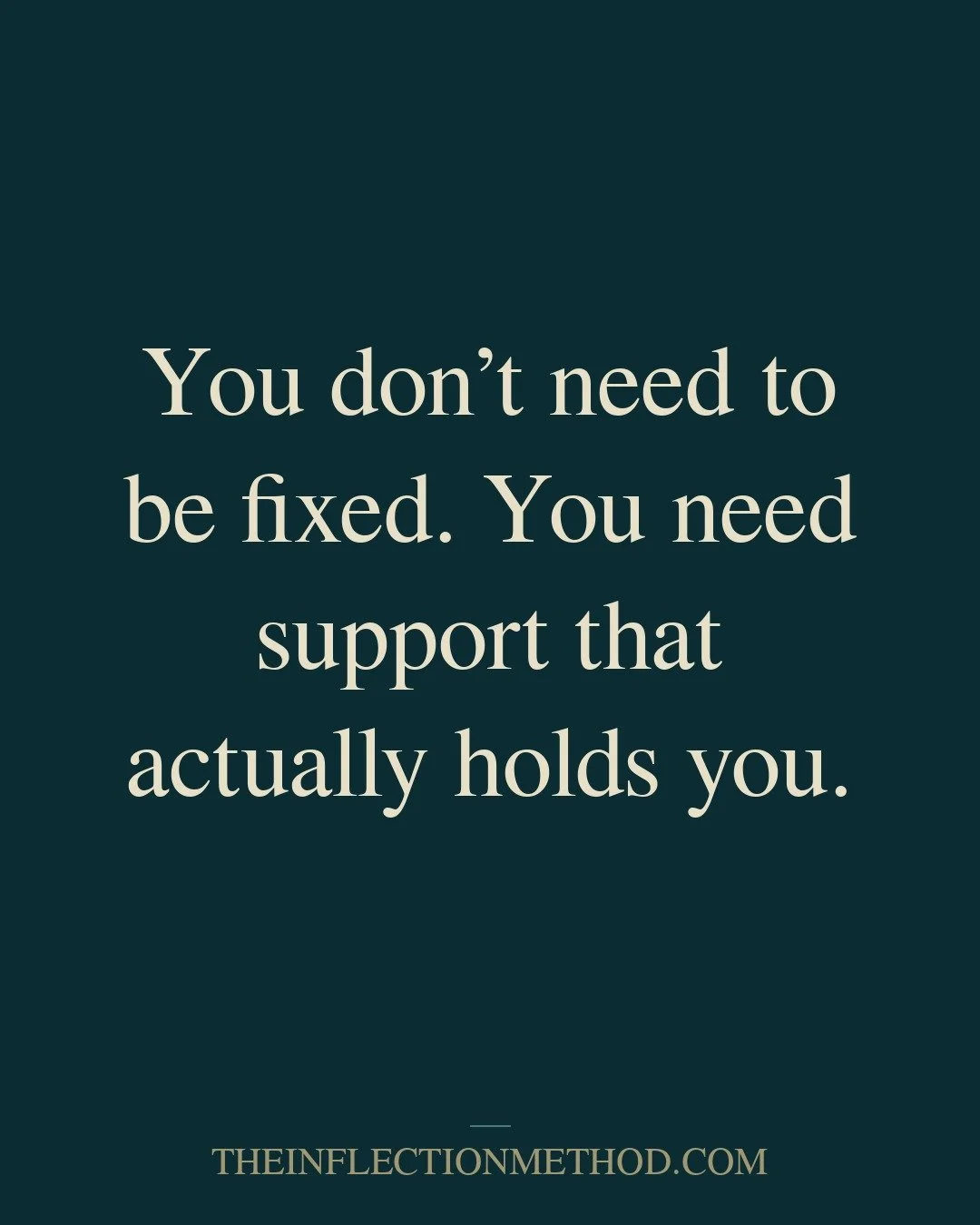 Most of what you've tried has asked you to do more. The way I work with client's is different.

Book a free Inflection Session to learn more - link in bio. 

#inflectionmethod #leadershipcoaching #executivewellness #innerwork