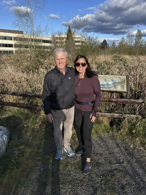 A Walk Along the Sammamish River with Joanne Clarke and Deb Cupp