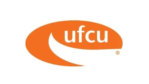 UFCU Logo | Orange with white lettering