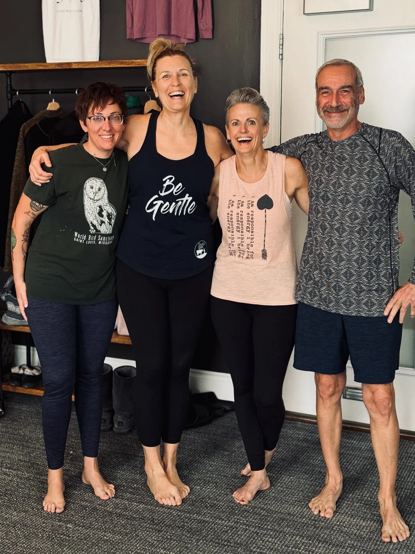 Hearts are bursting bc look at this crew! A few more milestones to report, and more where this came from! We&rsquo;re having a real pinch-me moment over here as we round out our first year (anniversary details coming soon!!) From left to right: Clair