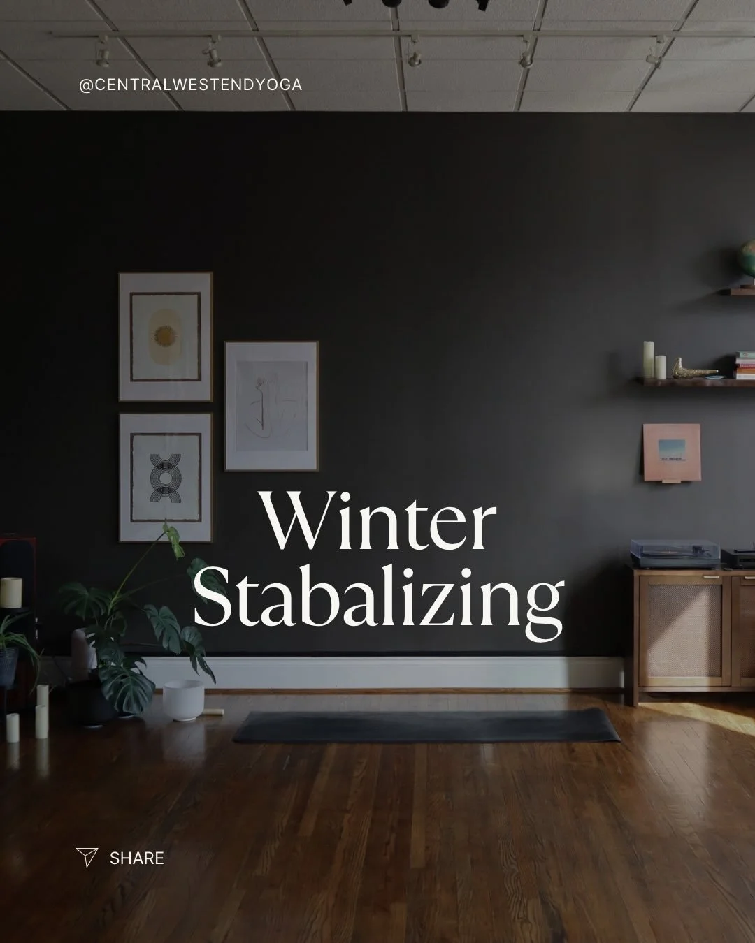 Snow is falling, things are quiet, and we&rsquo;re moving gently. ❄️

Classes are still on for tomorrow, for now &mdash; we&rsquo;ll keep an eye on conditions and update if anything changes.
If you&rsquo;re feeling called to stay home and stay cozy, 