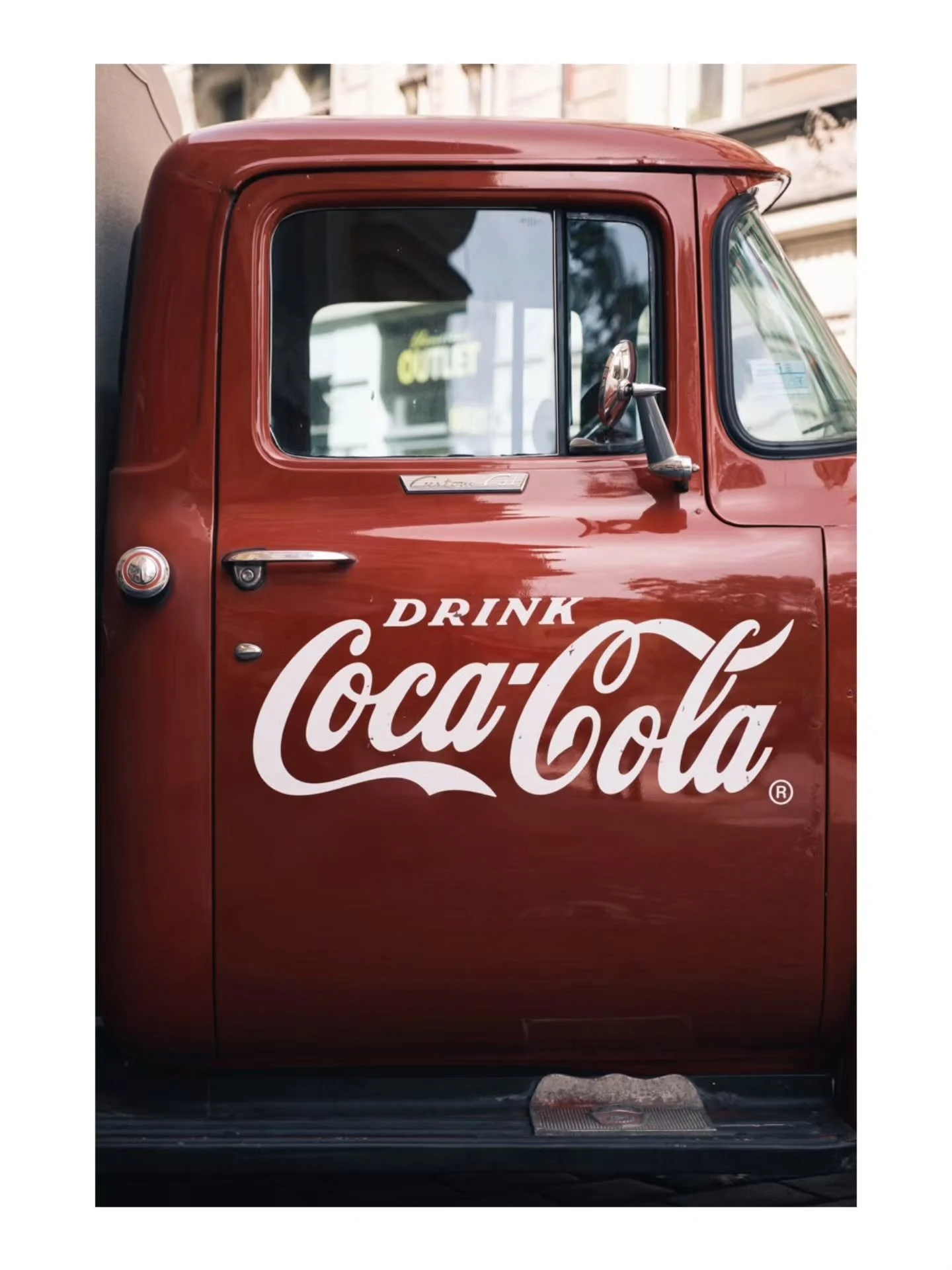 Found a nice wee out of time corner of Prague when I was there last. Coca cola themed truck and diner!