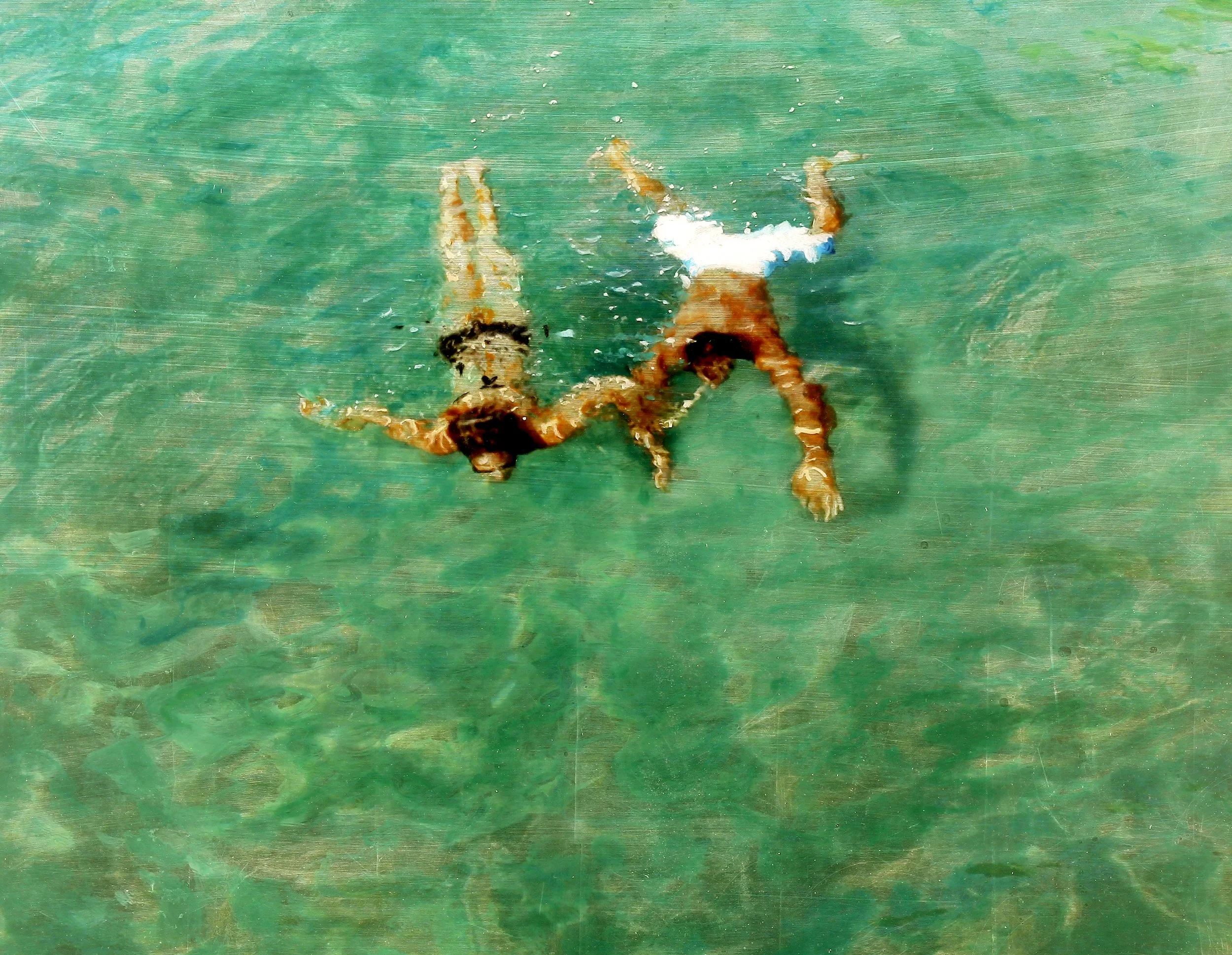 Into the Clear, 31" x 41", Resin