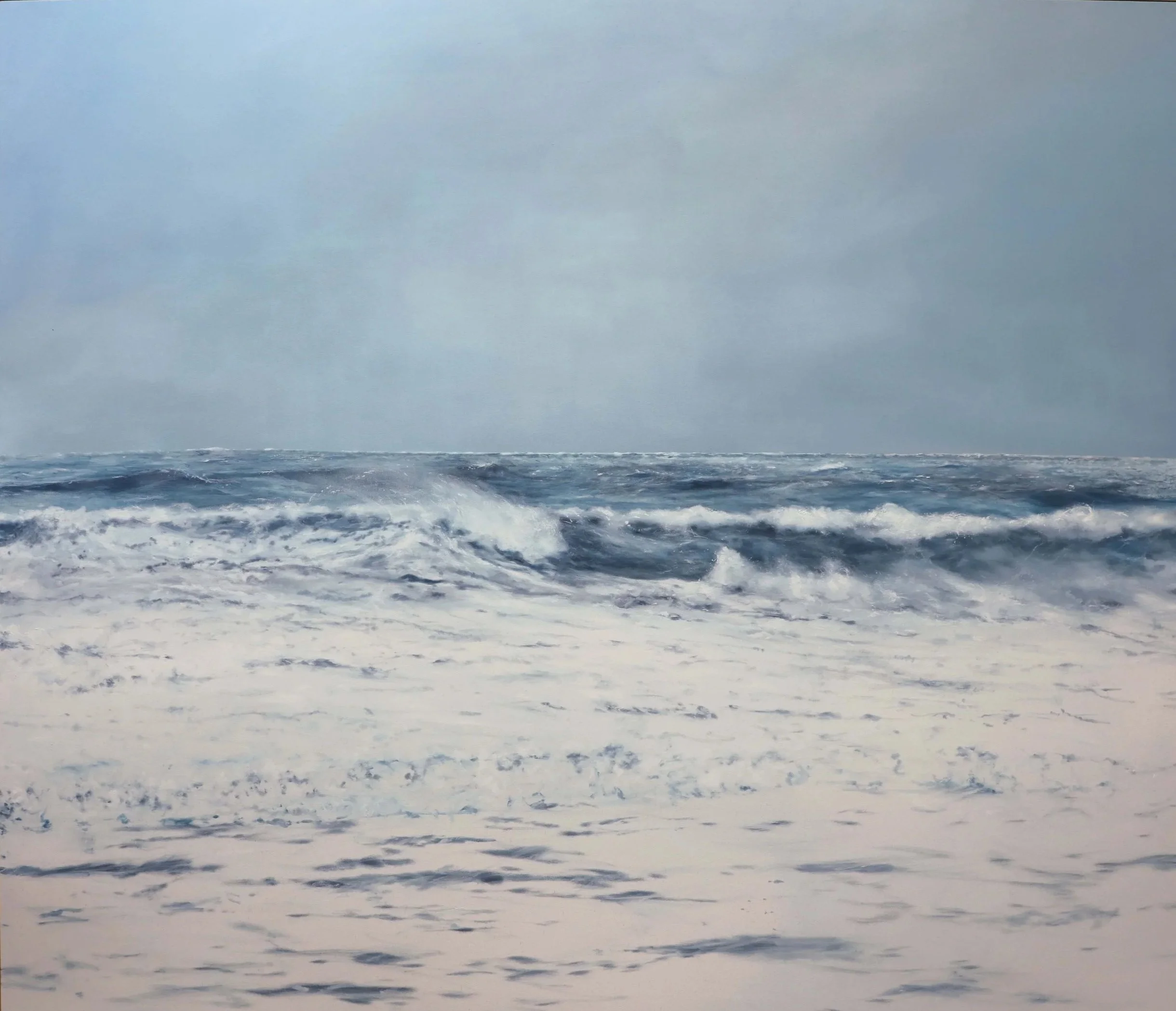 Oceanscape, 72" x 84", oil on canvas