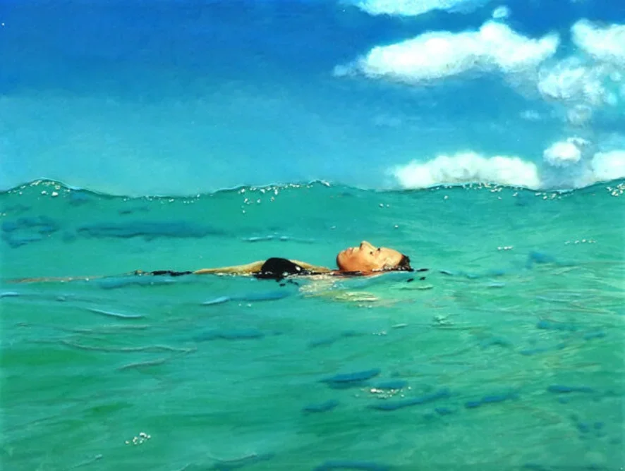 Floating Away, 20.5" x 26.5"