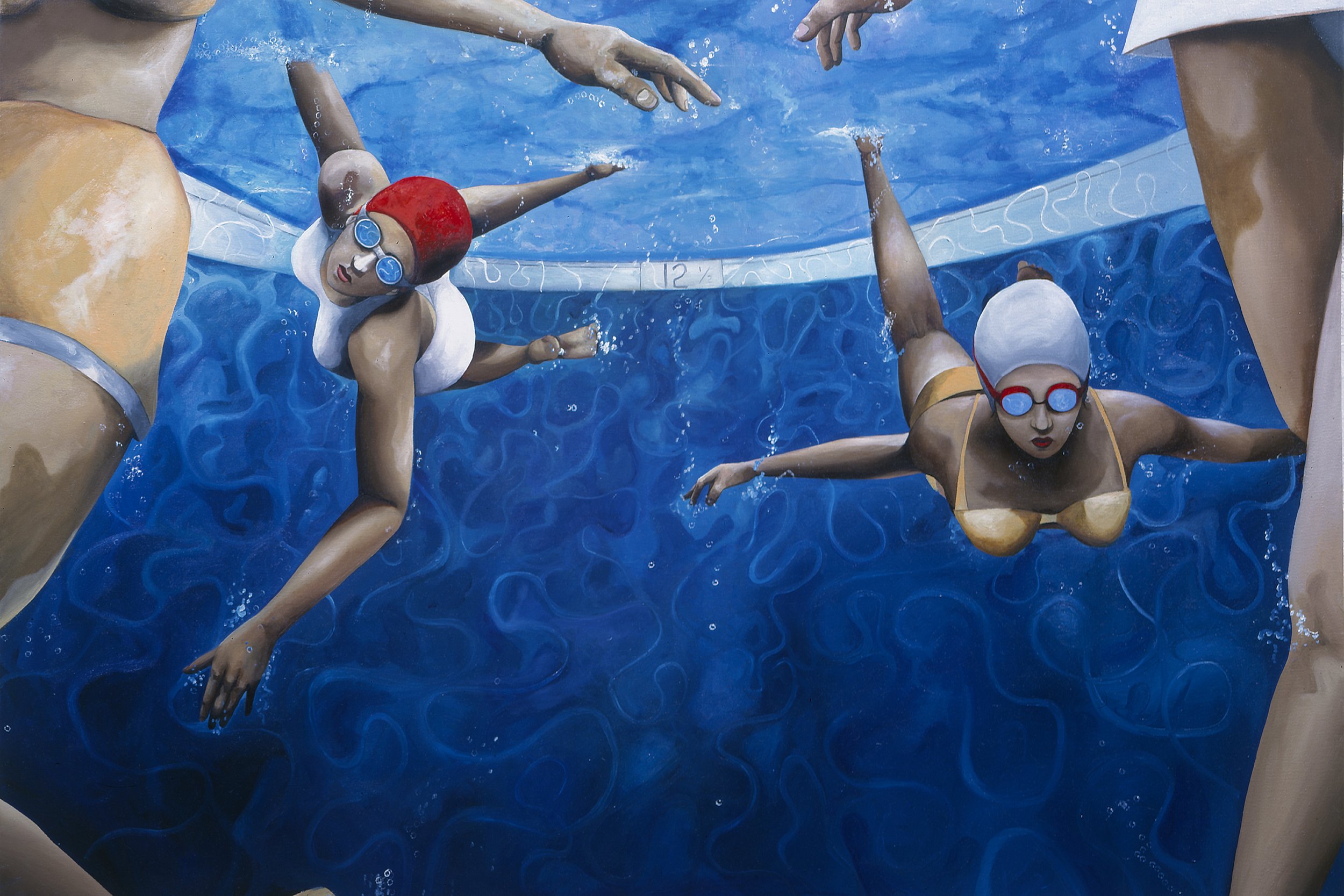 TwoDiversInTheDeep,2000,24x36Print.jpg