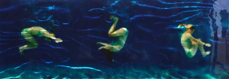 Tumbling, 13.5" x 41.5"